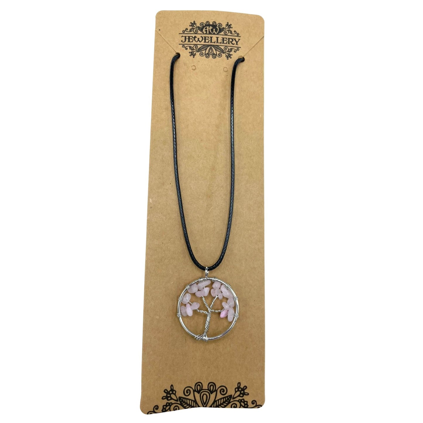 Tree of Life Pendant - Rose Quartz – product image 5