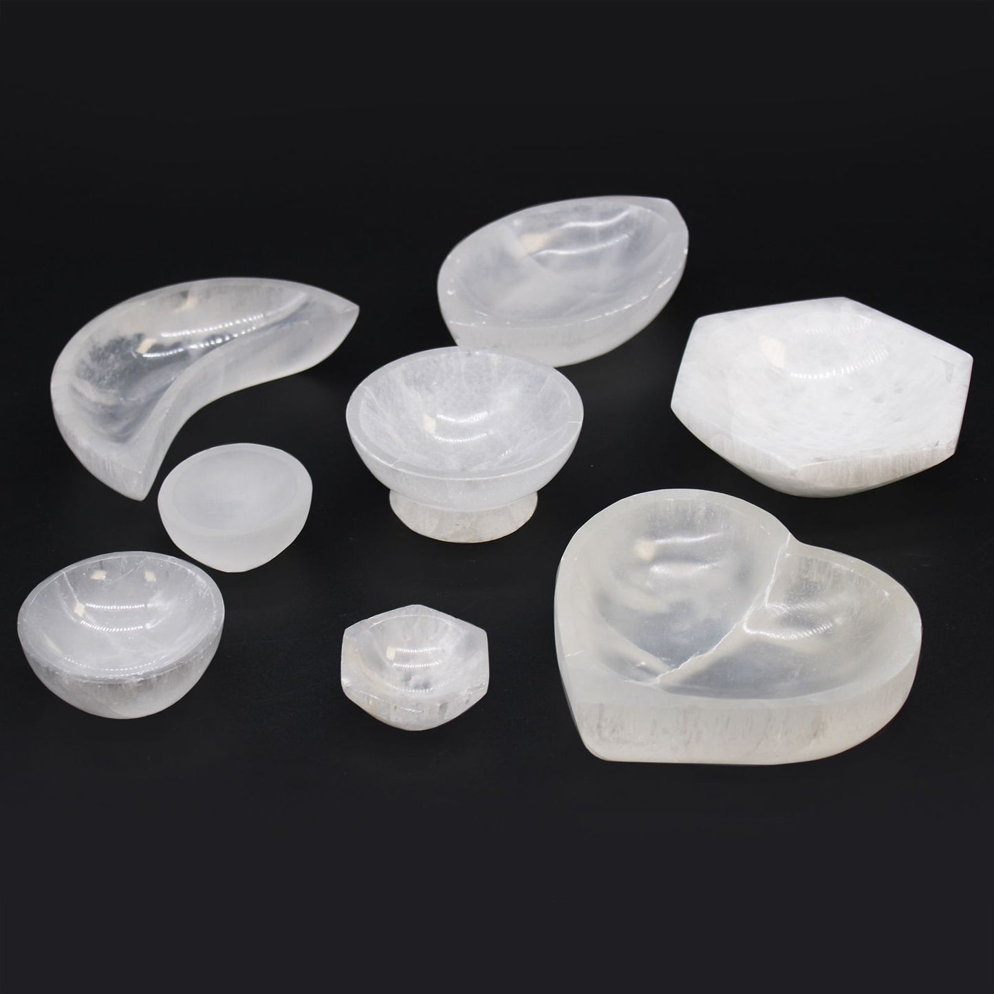Selenite Moon Bowl - 15cm – product image 5