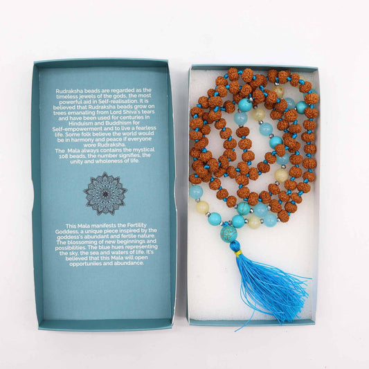 Bali Mala Necklace - Fertility & Abundance – detail view