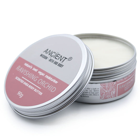Scented Shea Body Butter 90g - Ravishing Orchid | Auro & Co