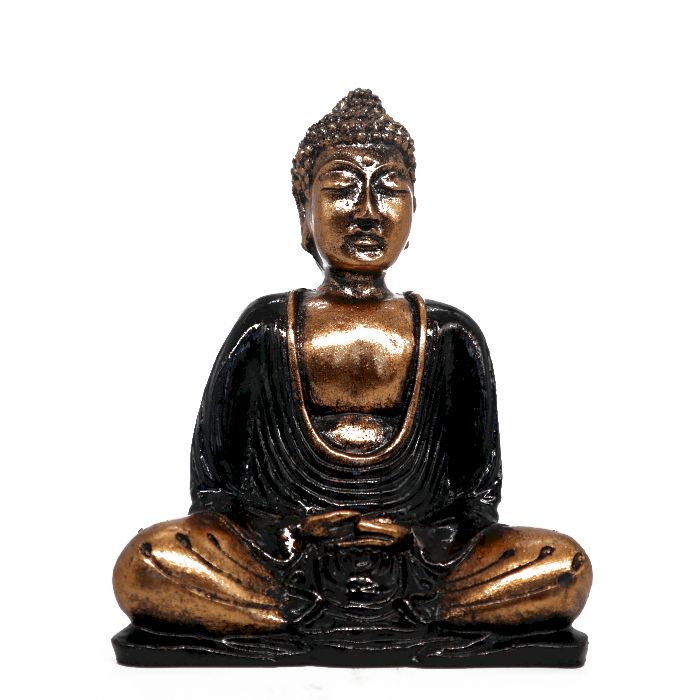 Black & Gold Sitting Buddha