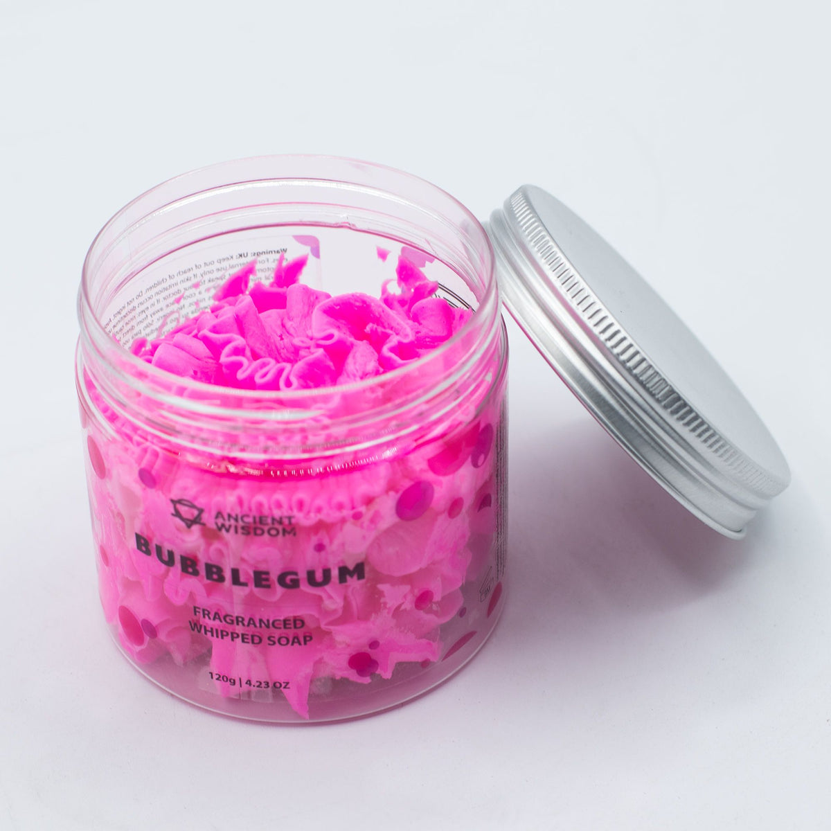 Bubblegum Whipped Soap 120g