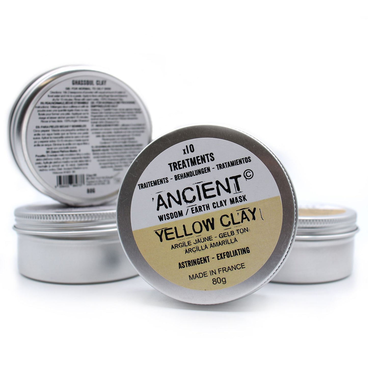 Yellow Clay 80g – packaging