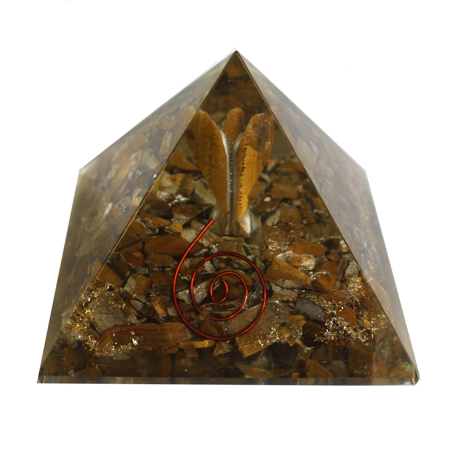 Lrg Orgonite Pyramid 70mm - Angel – product image 8