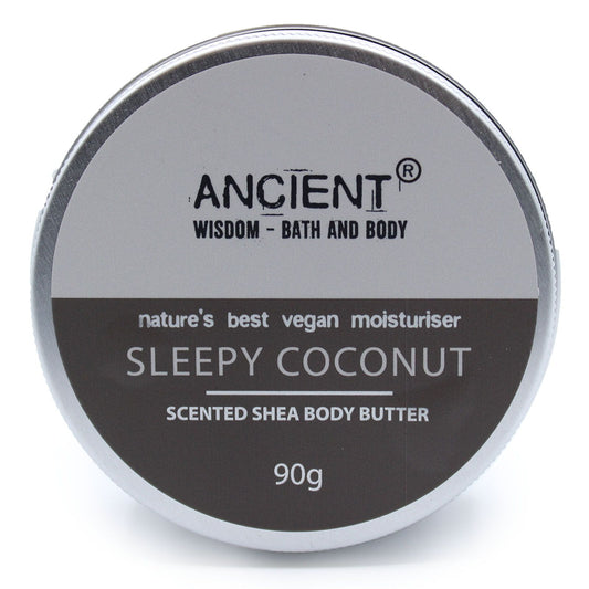 Scented Shea Body Butter 90g - Sleepy Coconut | Auro & Co