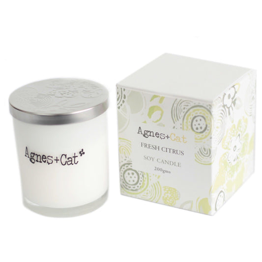 Fresh Citrus Votive Candle - Agnes + Cat