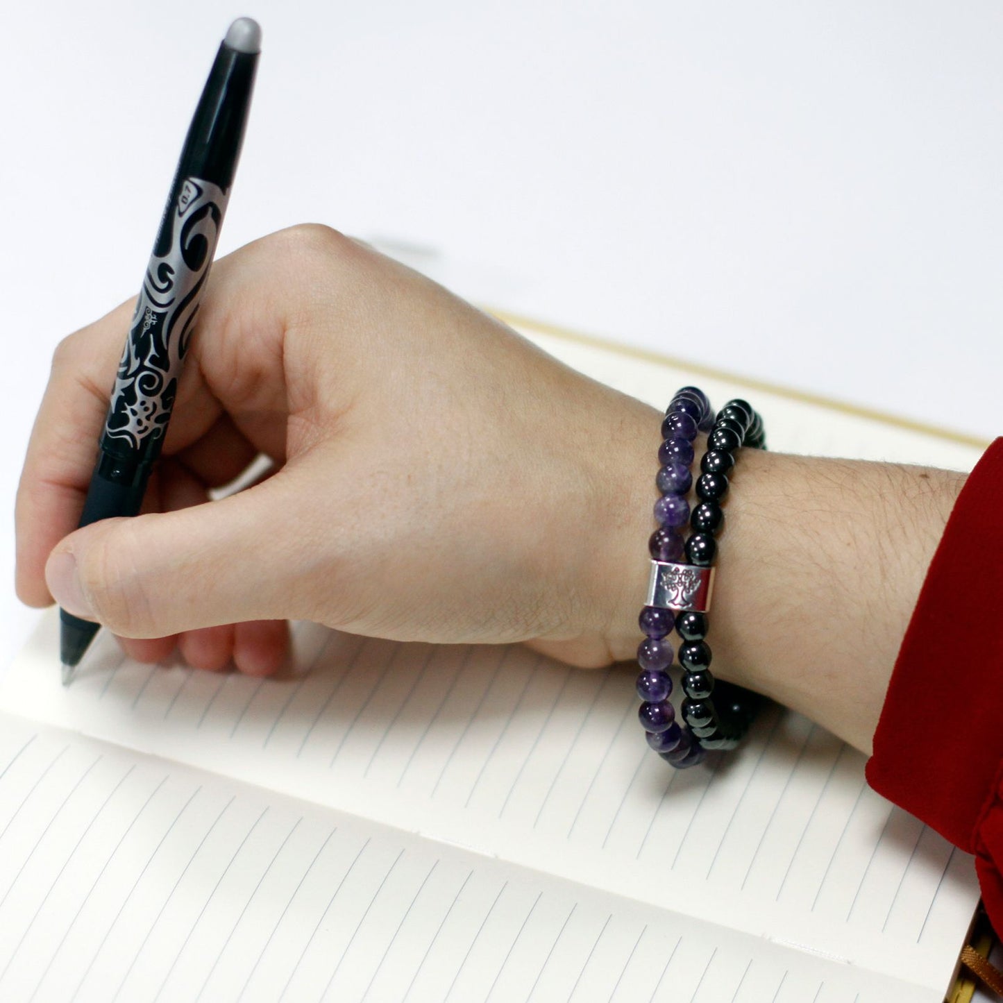 Magnetic Gemstone Bracelet - Amethyst – product image 7