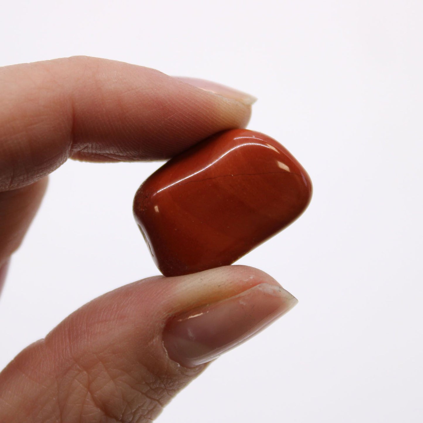 Small African Tumble Stones - Jasper - Red – detail view