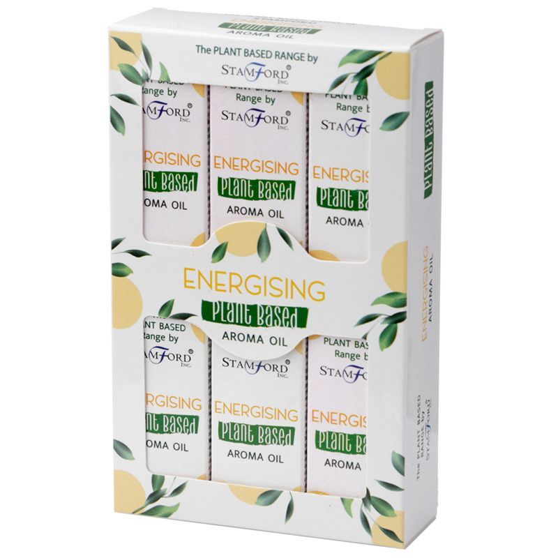 Energising Plant Based Aroma Oil, 10ml