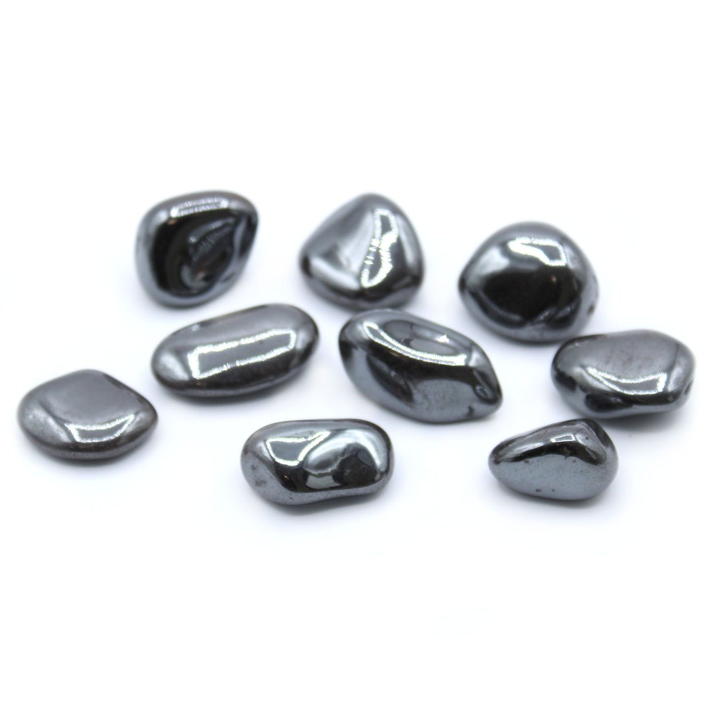 L Tumble Stones - Hematite | Auro & Co
