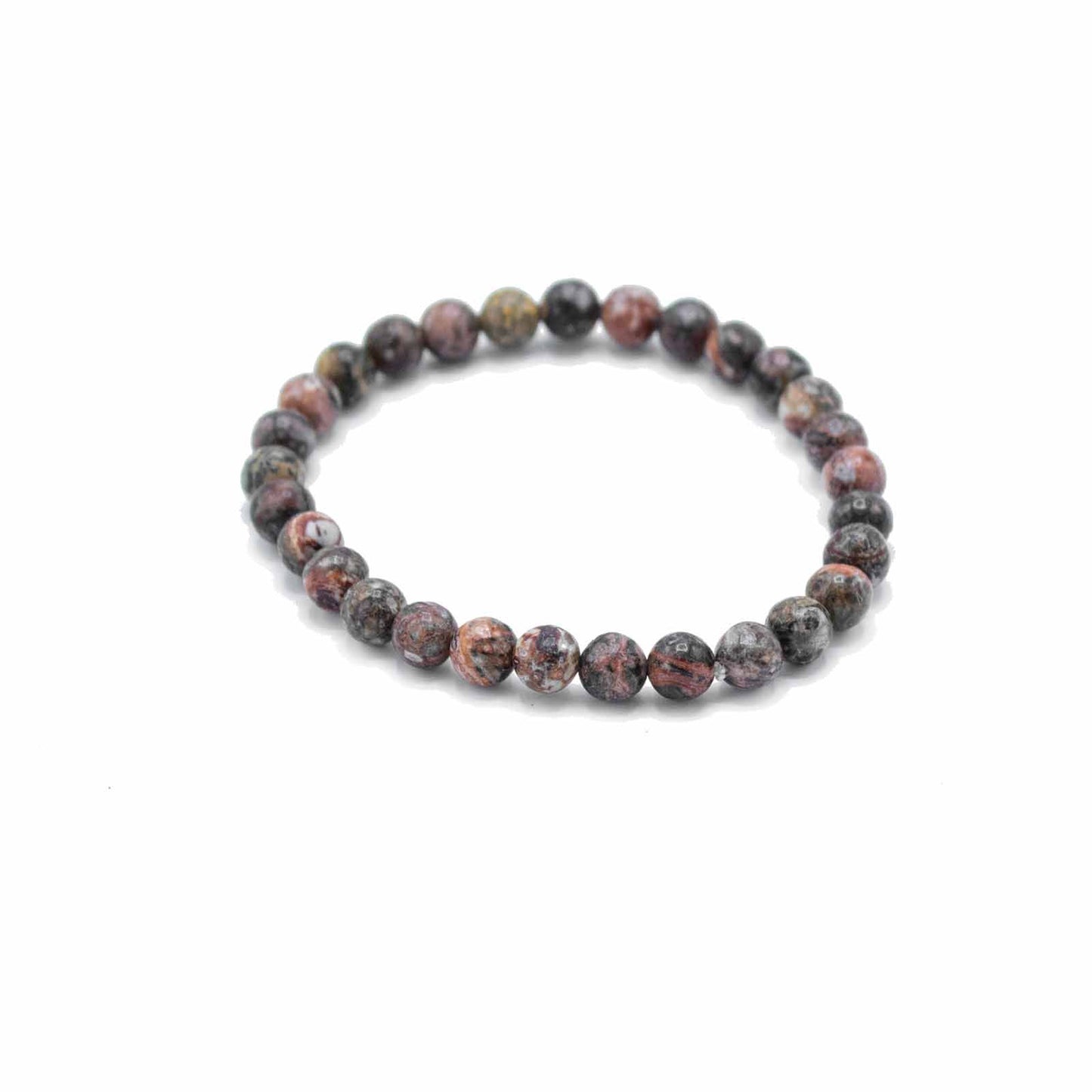 Gemstone Manifestation Bracelet - Lepard Skin - Courage – detail view