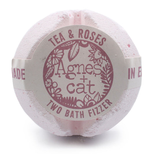 Tea & Roses Bath Fizzer | Agnes + Cat