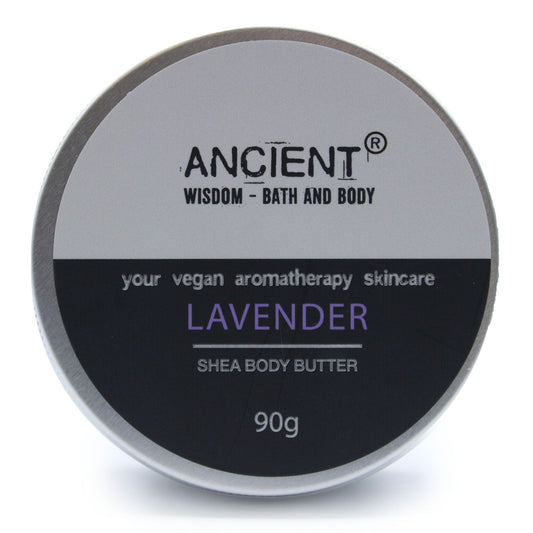 Aromatherapy Shea Body Butter 90g - Lavender | Auro & Co