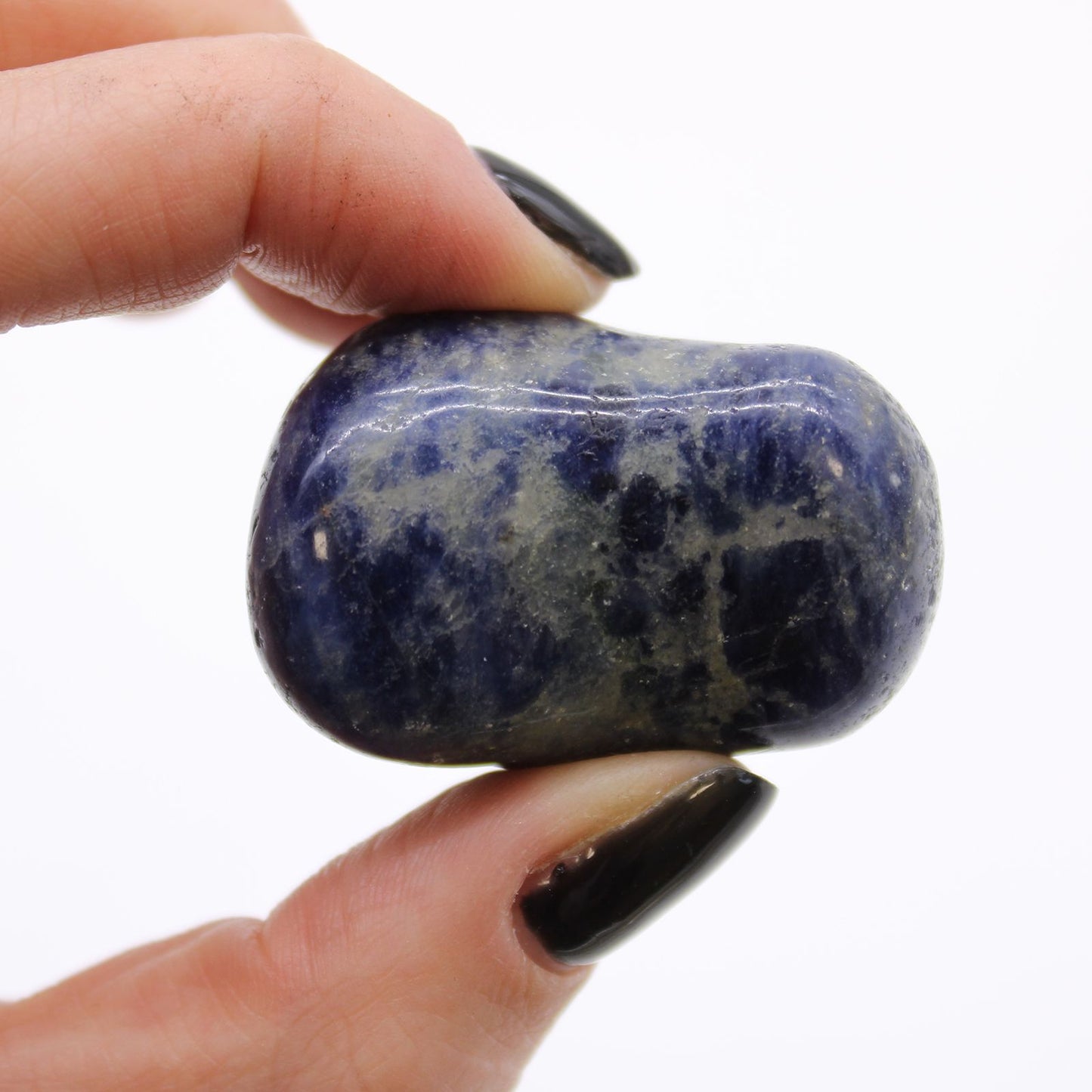 Large African Tumble Stones - Sodalite - Pure Blue – detail view