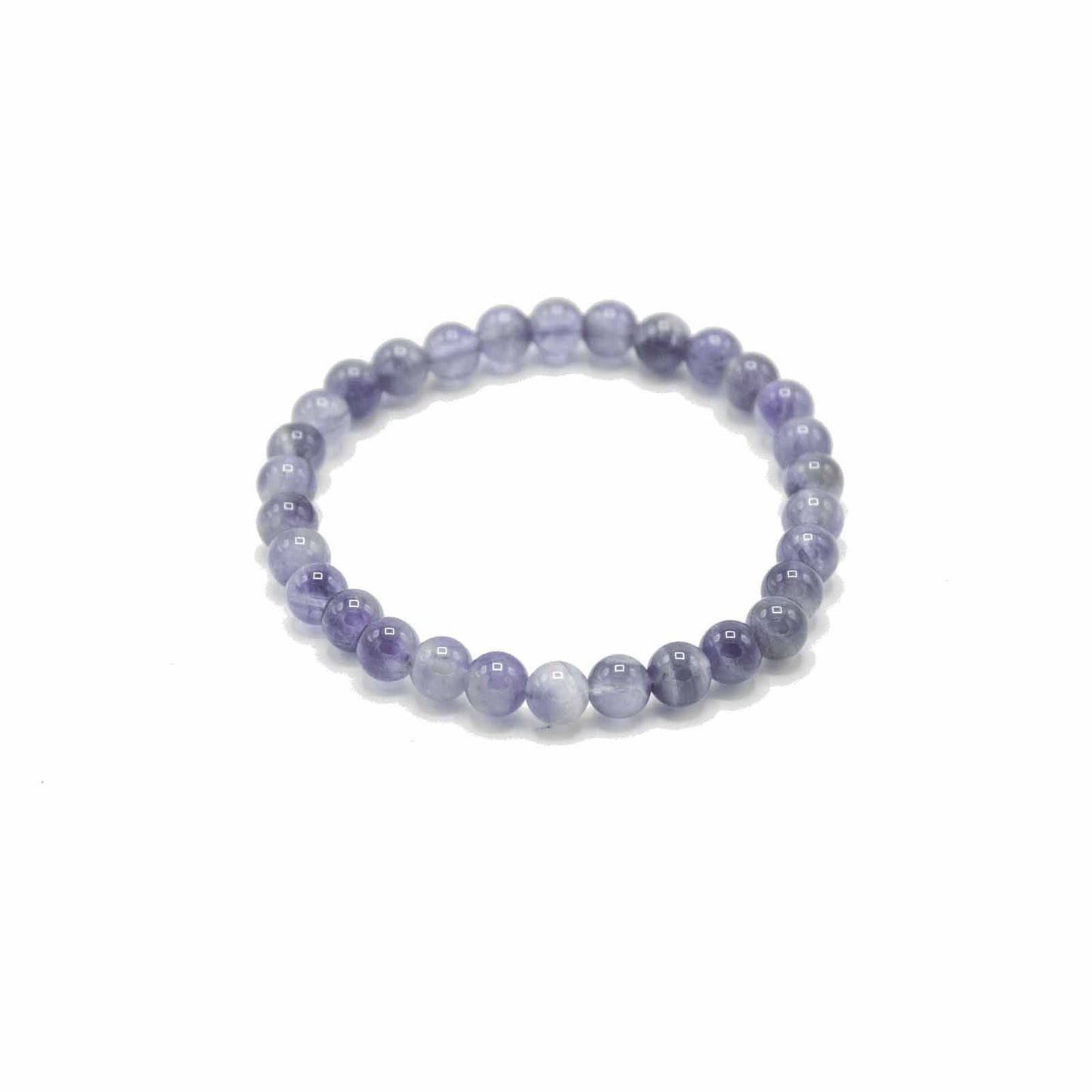 Gemstone Manifestation Bracelet - Amethyst - Calmness – detail view