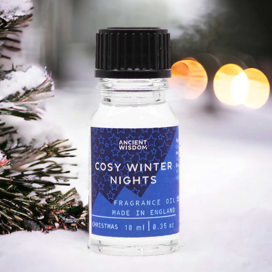 Cosy Winter Nights Fragrance Oil 10ml | Auro & Co