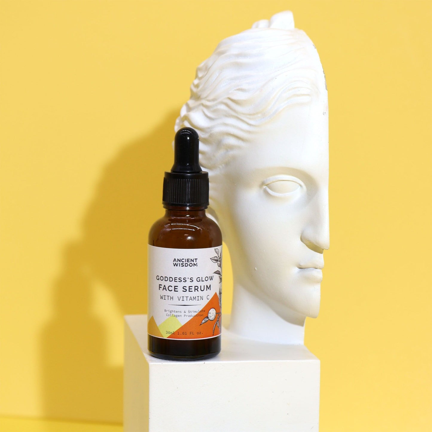 Goddess’s Glow Face Serum with Vitamin C – packaging