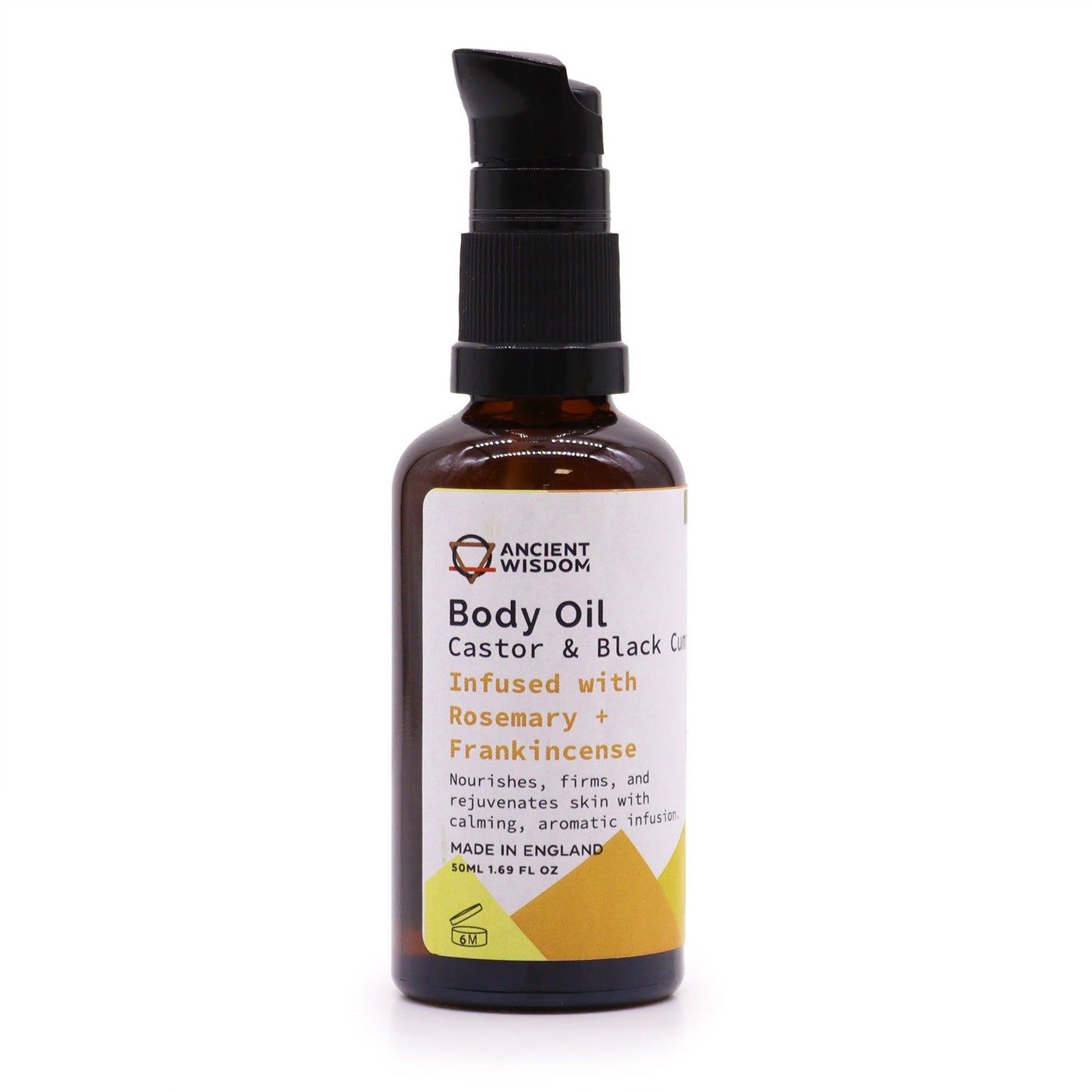 Organic Body Oil 50ml - Rosemary & Frankincense | Auro & Co