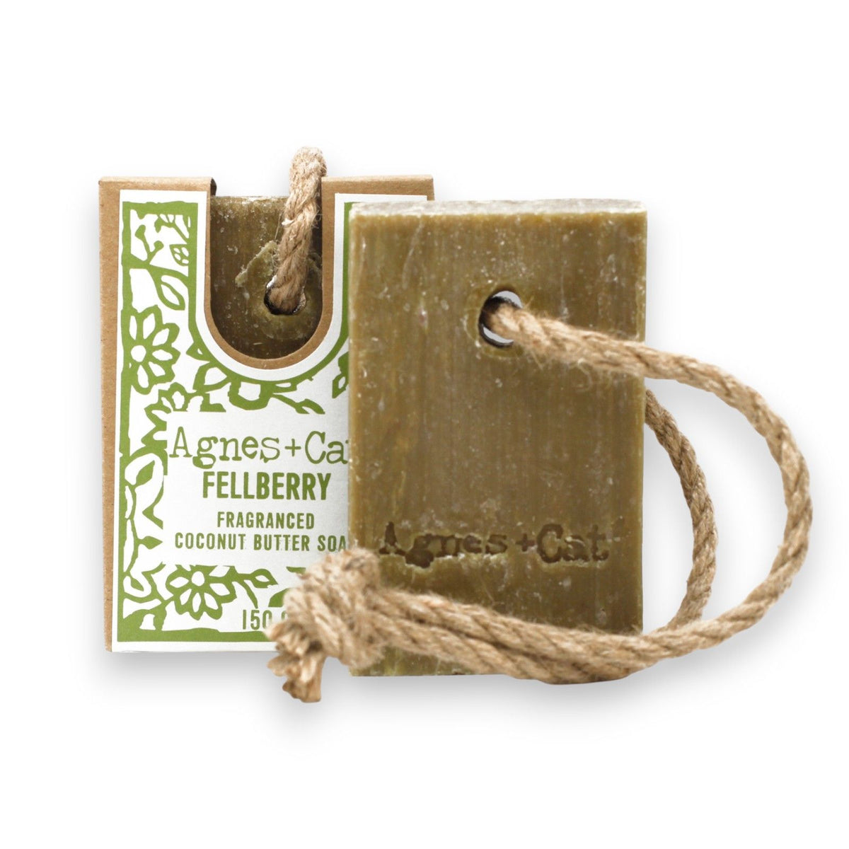 Fellberry Soap on a Rope - Agnes + Cat