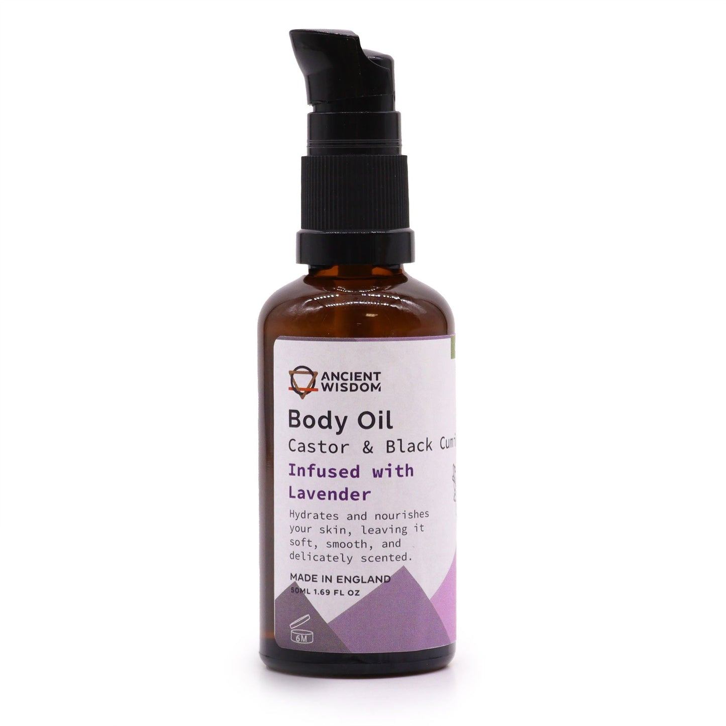 Organic Body Oil 50ml - Lavender | Auro & Co