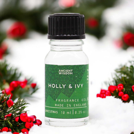 Holly & Ivy Fragrance Oil 10ml | Auro & Co