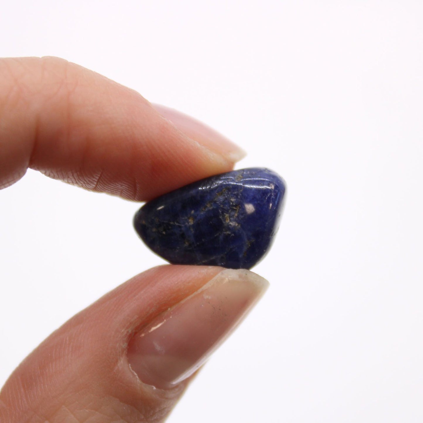 Small African Tumble Stones - Sodalite - Pure Blue – detail view