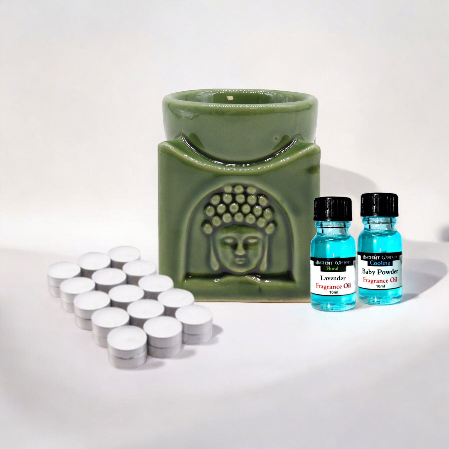 Oil Burner, Fragrance Oils & Tealights Kit | Auro & Co