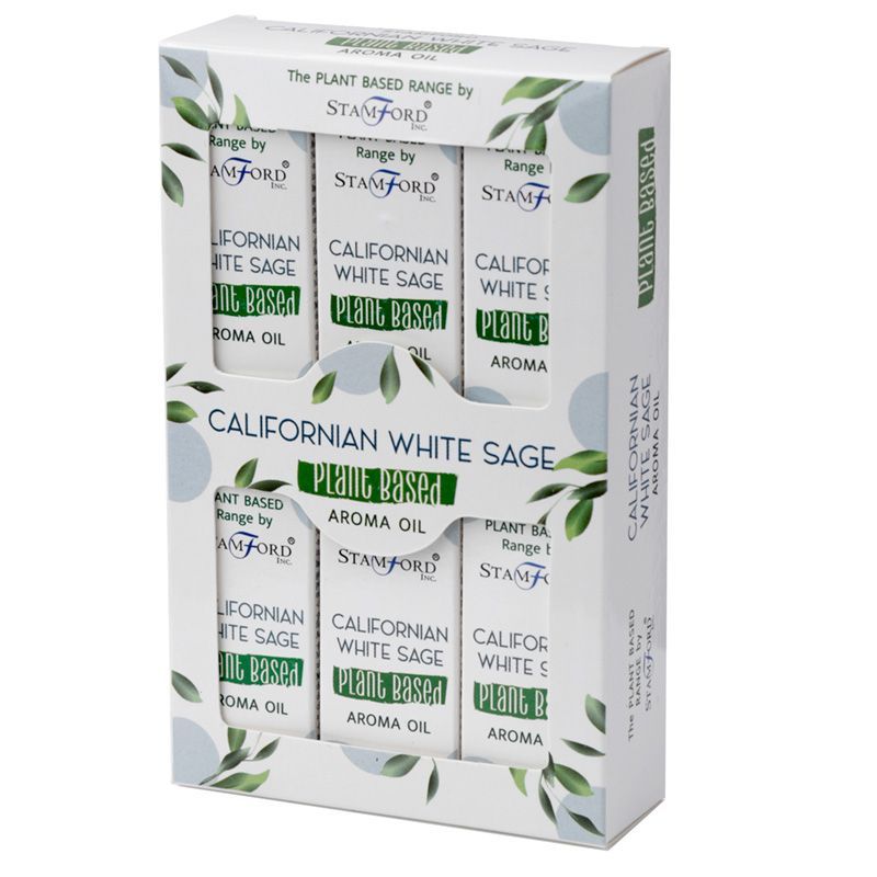 Californian White Sage Plant Based Aroma Oil, 10ml