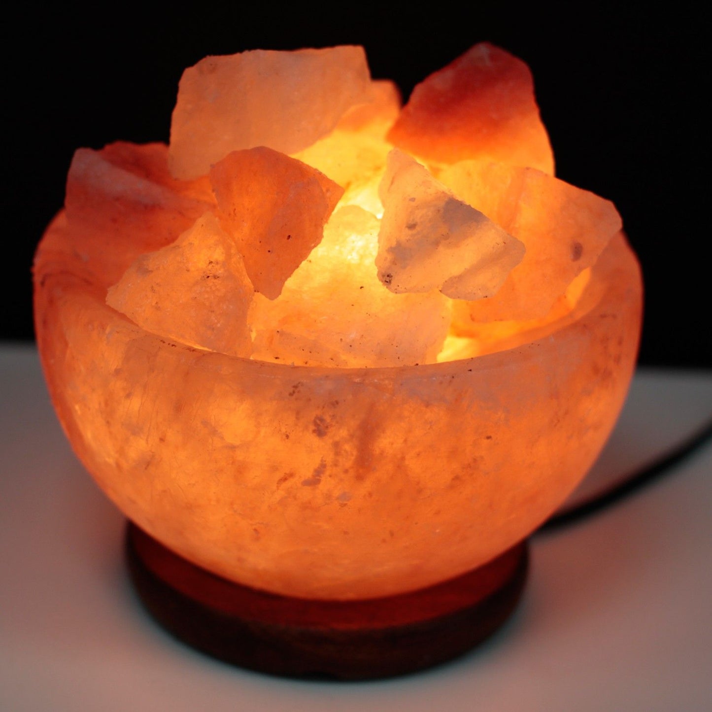 Salt Fire Bowl and Chunks - 15cm x 9cm – packaging
