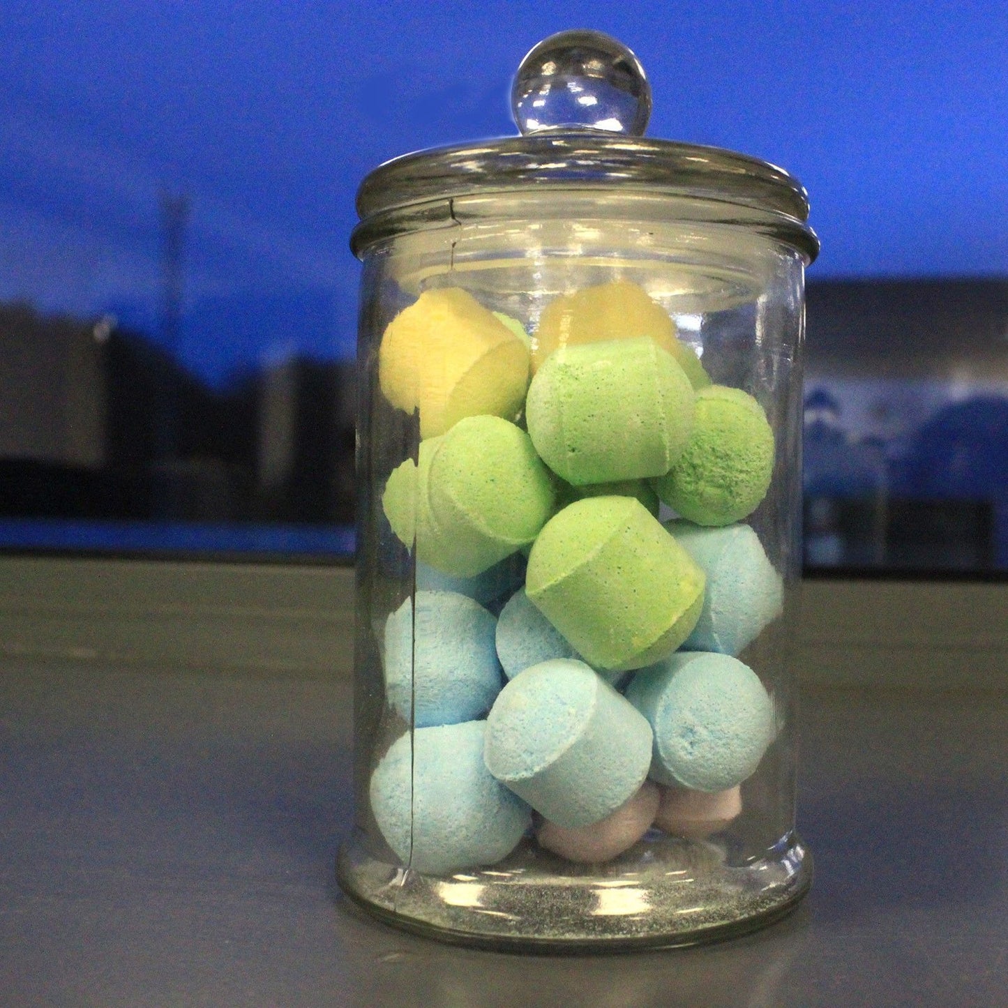 Classic Clear Apothecary Jar – Large 13×8cm