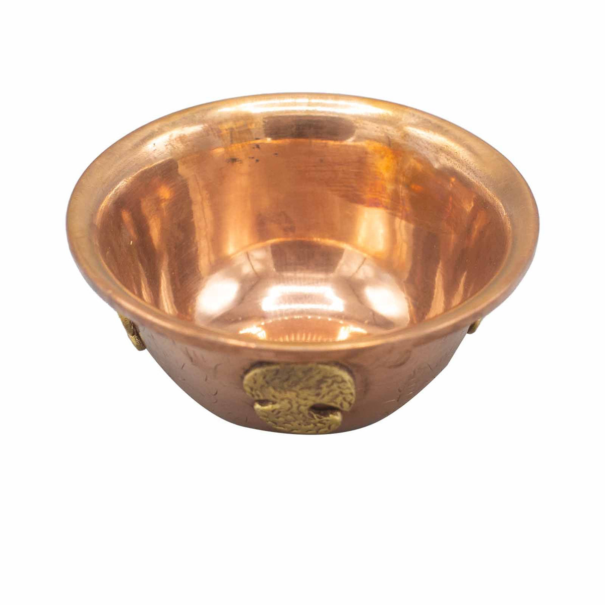 Tree of Life Copper Ritual Bowl, 12x5cm