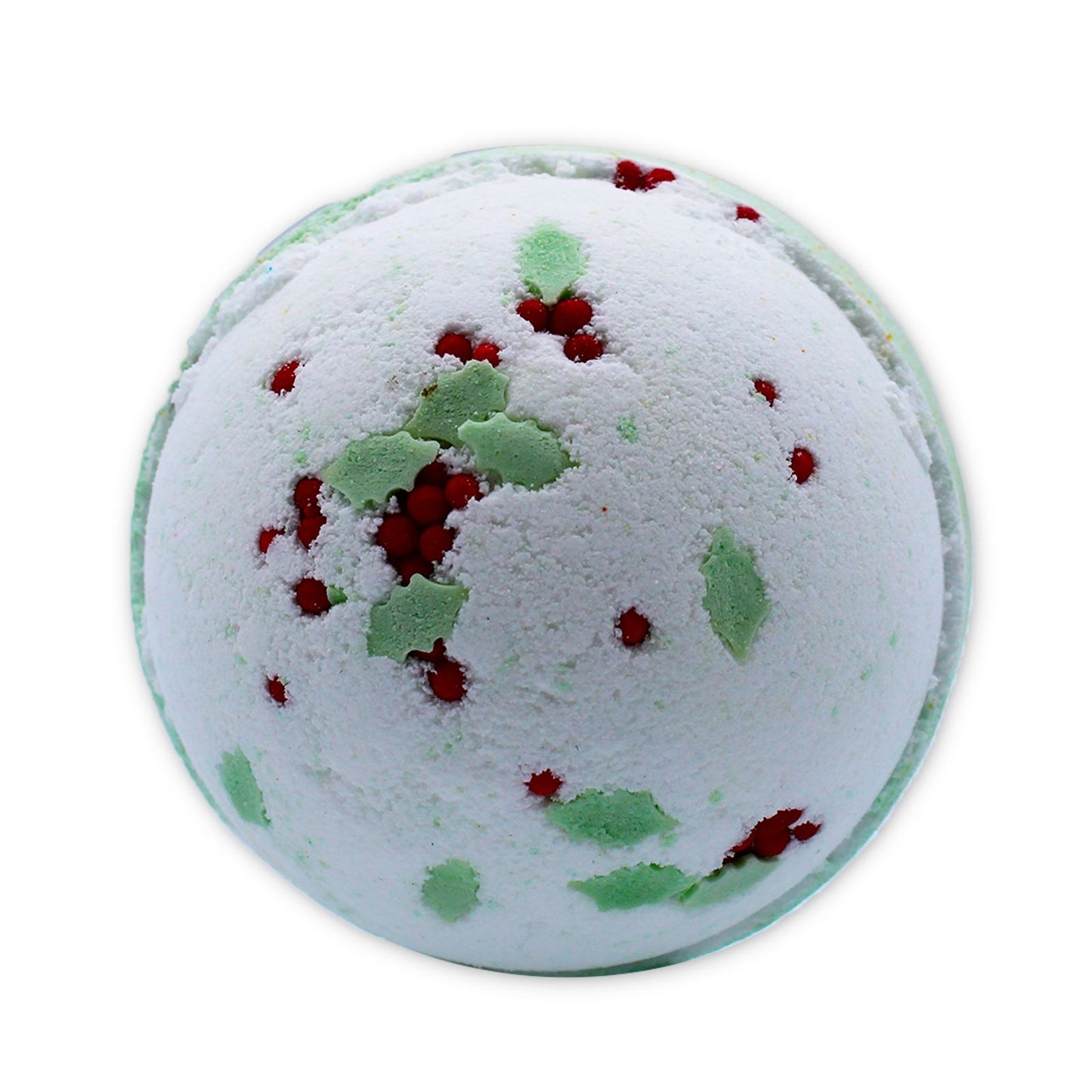 Christmas Bath Bomb - Holly Berry & Mistletoe – detail view