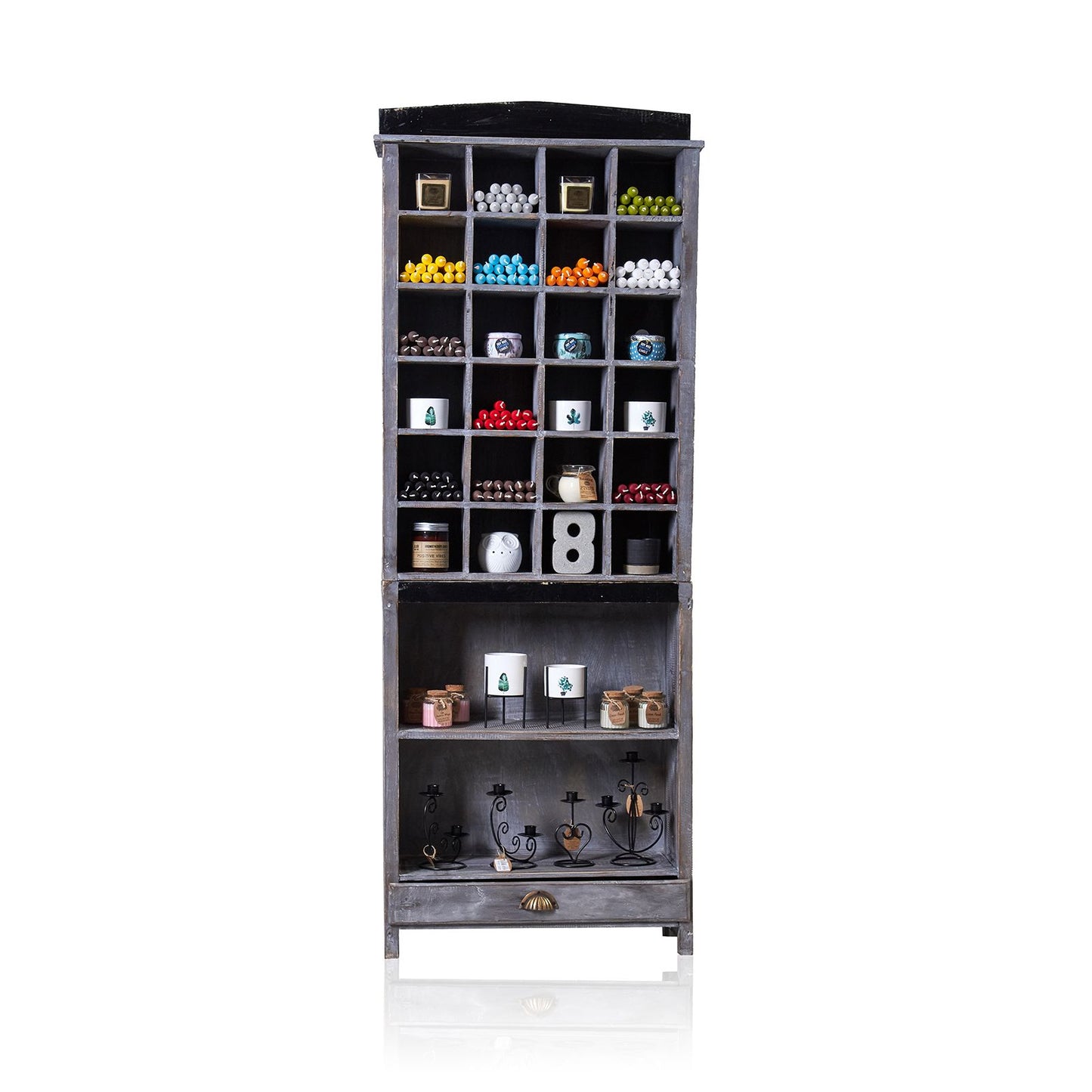 Dinner Stand - Greywash