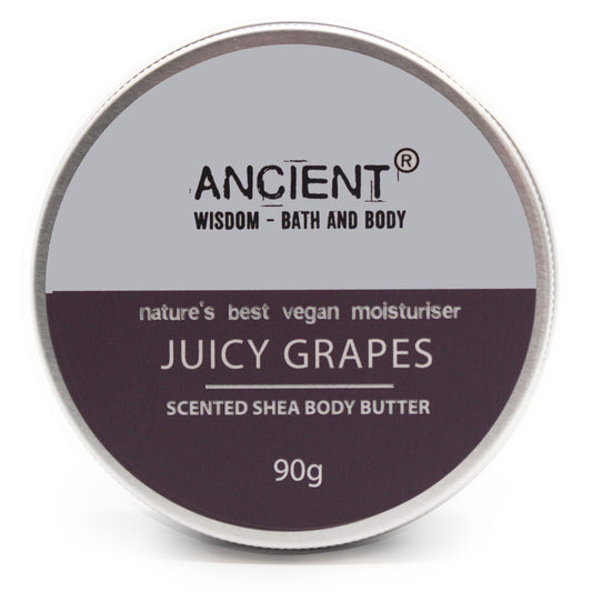 Scented Shea Body Butter 90g - Juicy Grapes | Auro & Co