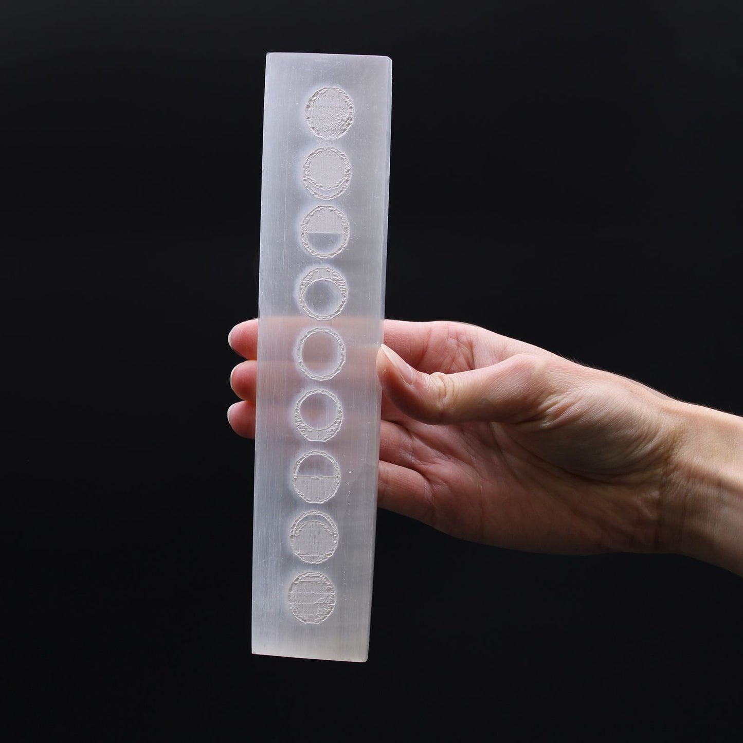 Flat Bar Charging Plate 20cm - Moon Cycles – lifestyle shot