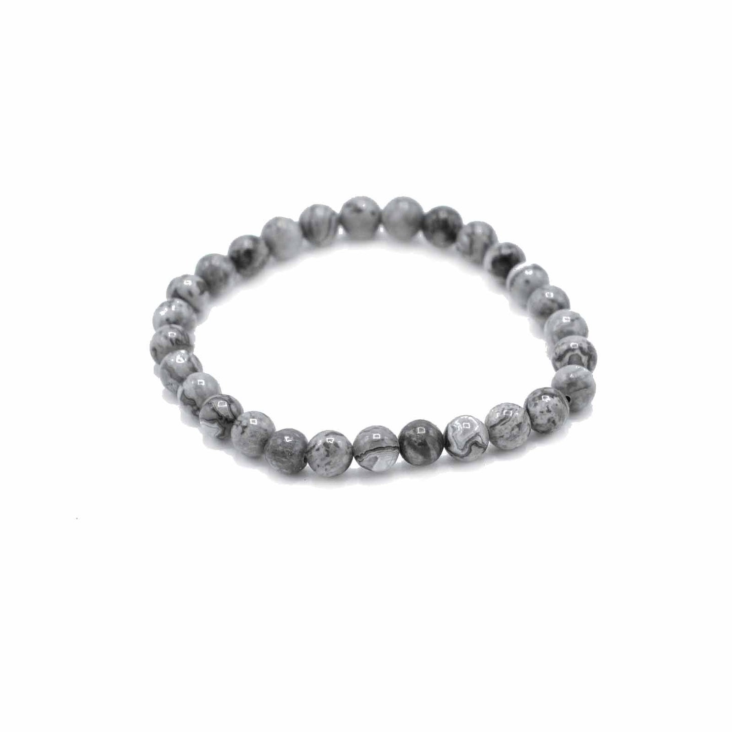 Gemstone Manifestation Bracelet - Map Stone - Prosperity – detail view