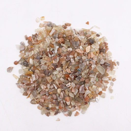 Moonstone Gemstone Chips Bulk - 1KG – detail view
