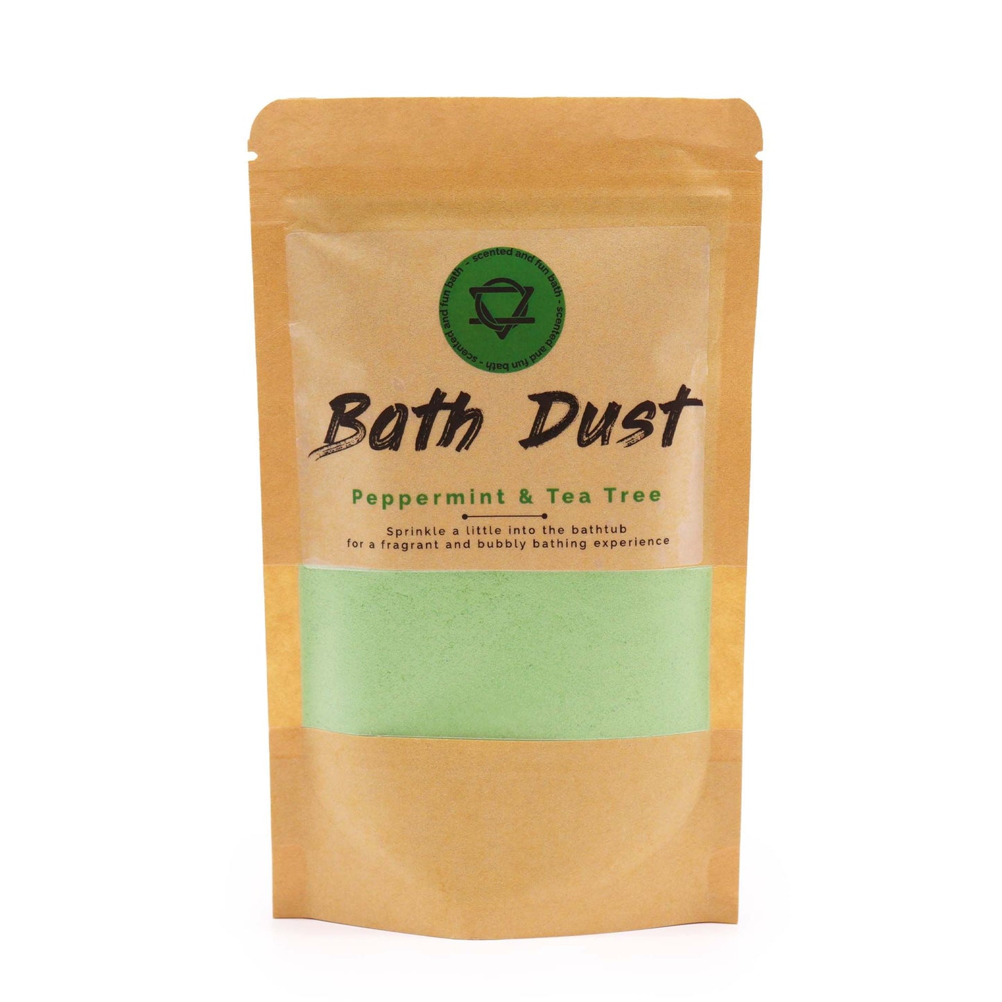 Peppermint & Tea Tree Bath Dust 190g | Auro & Co