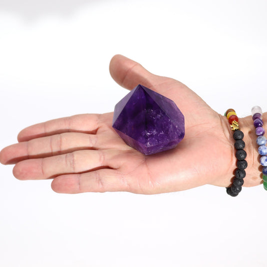 Celestia Amethyst Point – Rich Violet Crystal Obelisk (5–6cm)