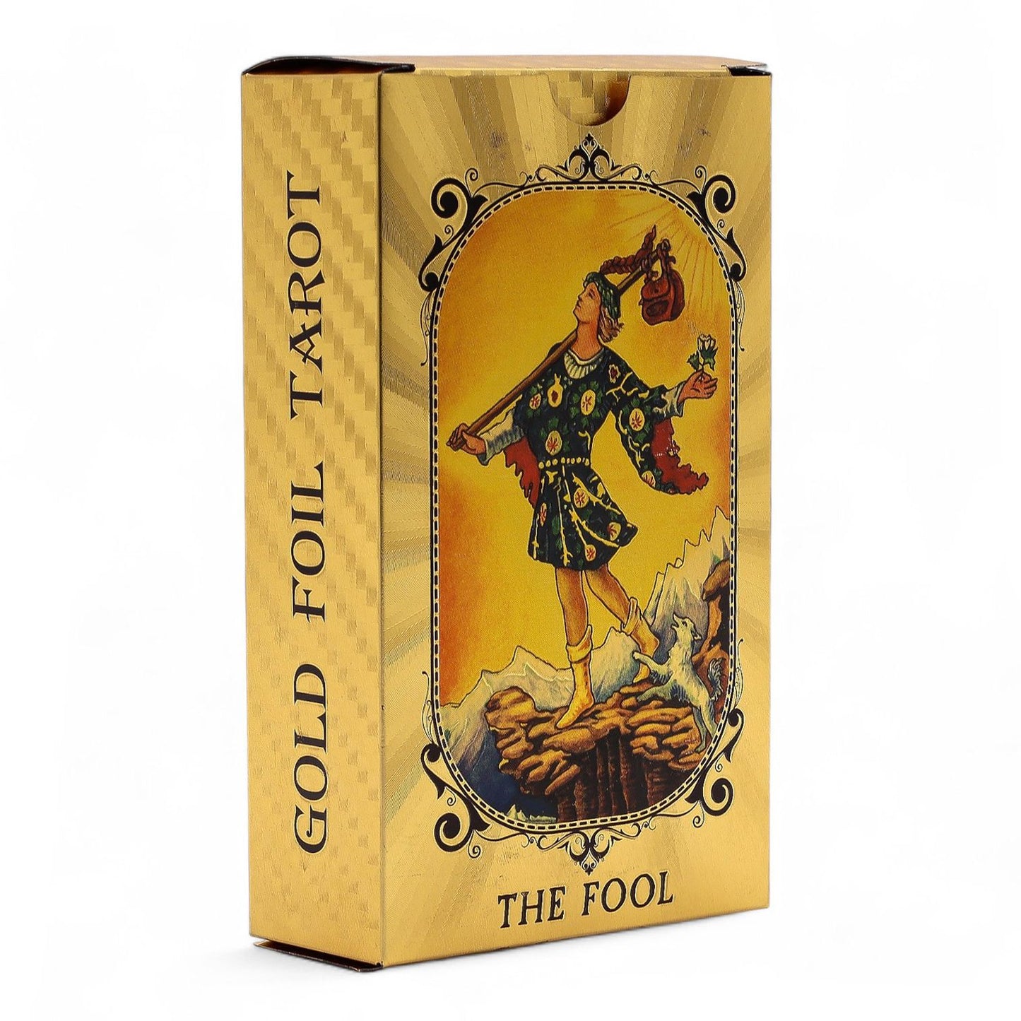 Blue & Gold Foil Tarot Card Set - All Seeing Eye - with booklet – product image 5