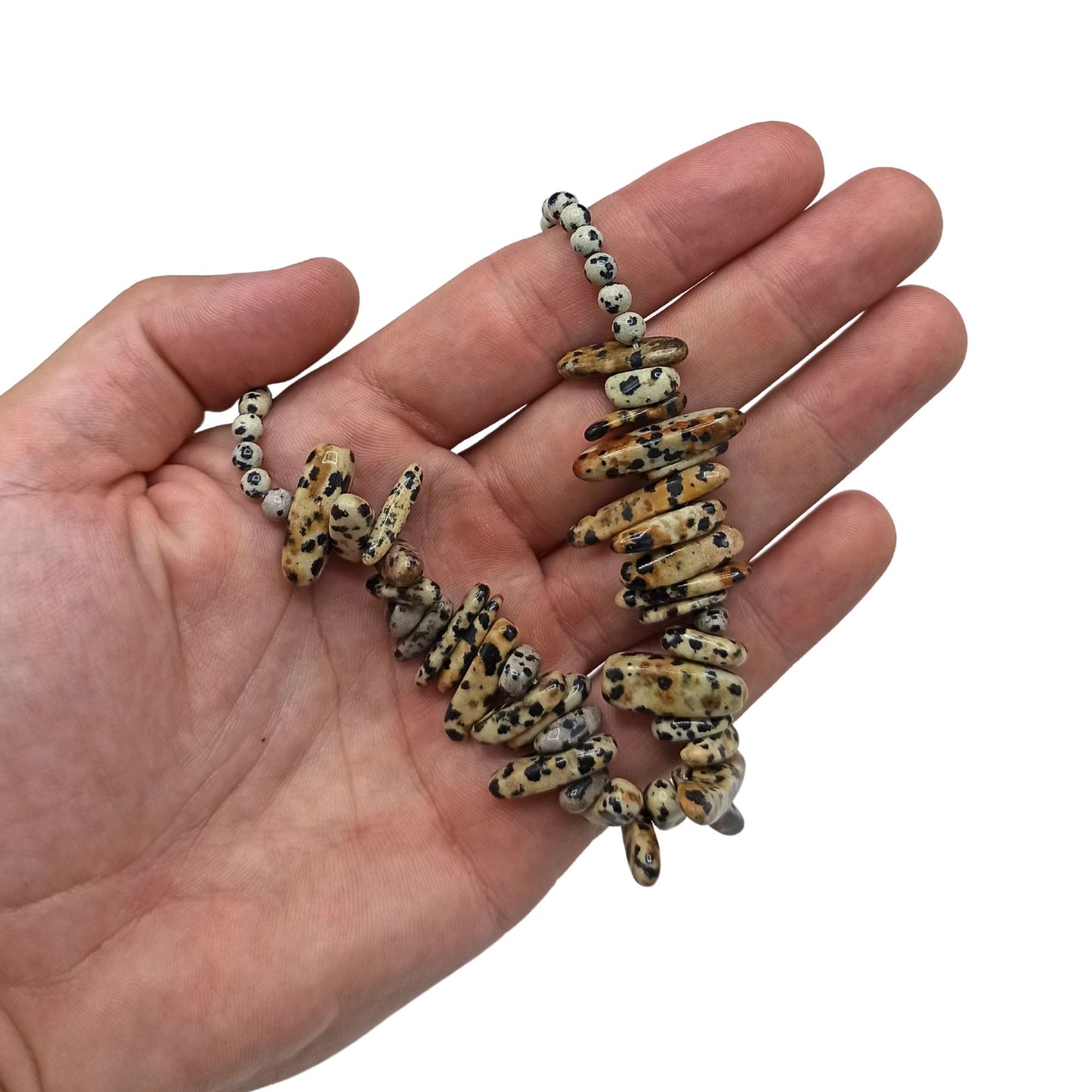 Longstone Gem Necklace - Dalmatian Stone – packaging