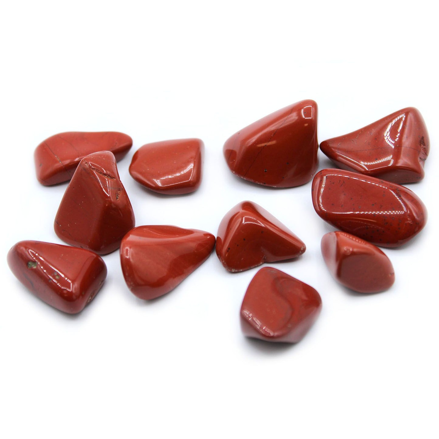 L Tumble Stones - Jasper - Red | Auro & Co