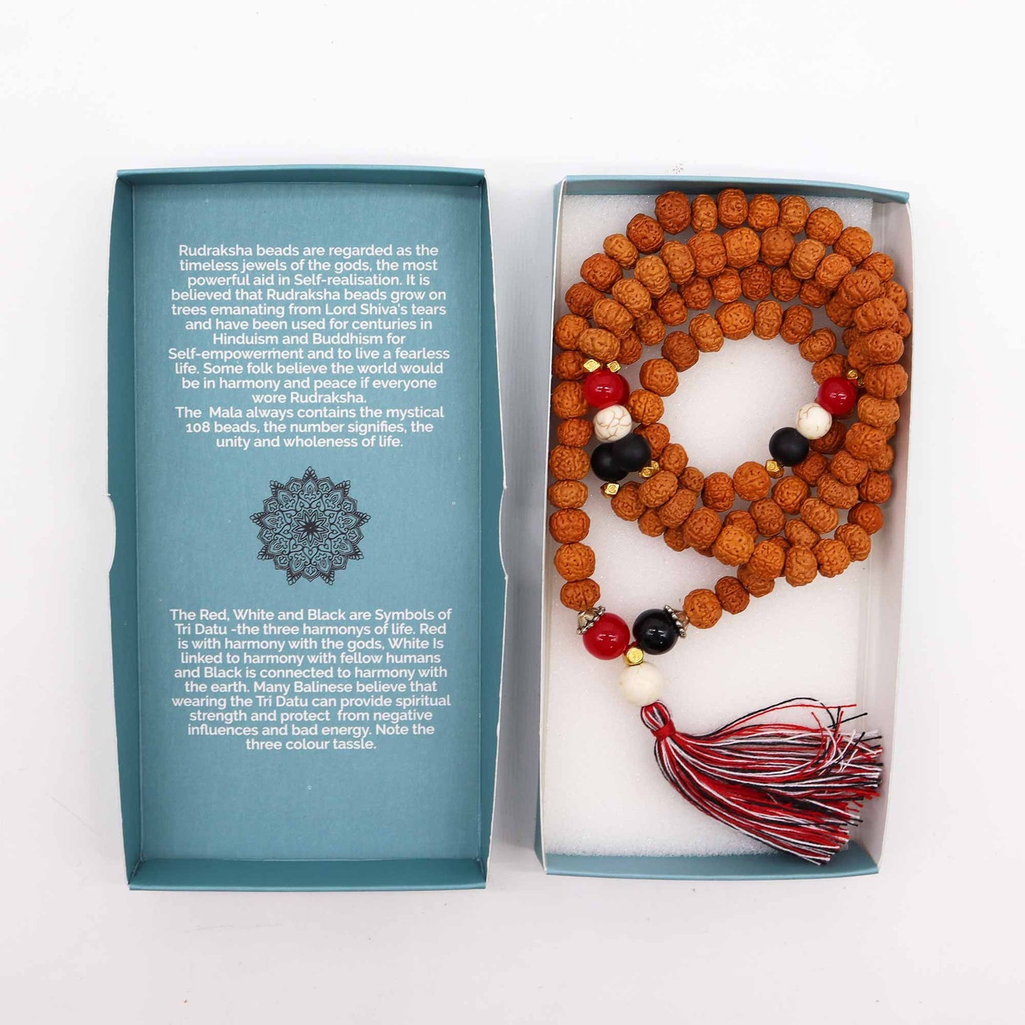 Bali Mala Necklace - Harmony & Protection – detail view