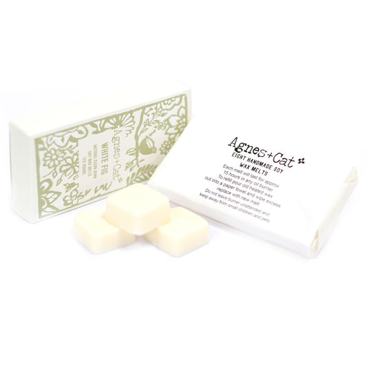 White Fig Wax Melts, Box of 8 - Agnes + Cat