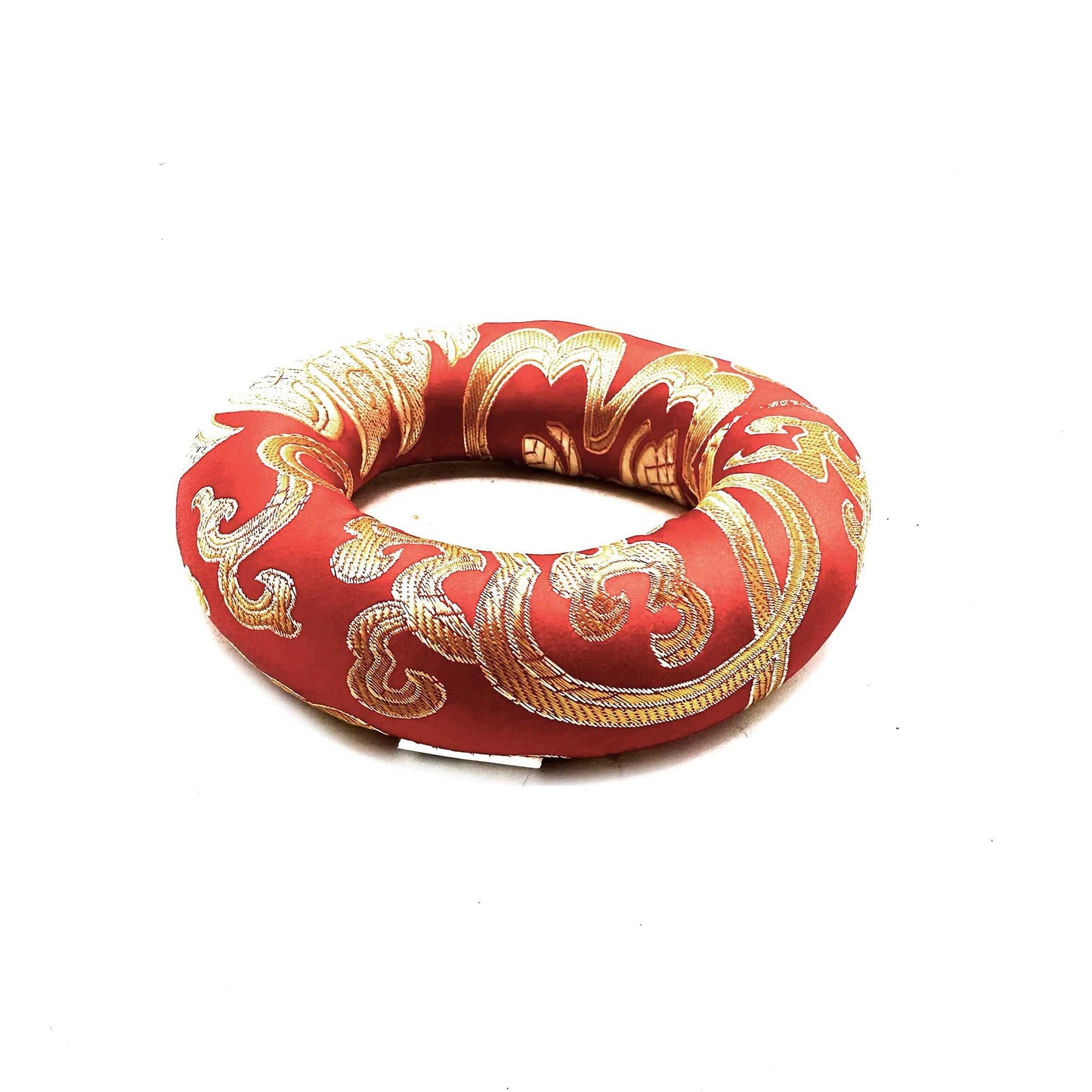 Hoop Cushion 10cm (for 12-14cm Singing Bowl) - Red – detail view