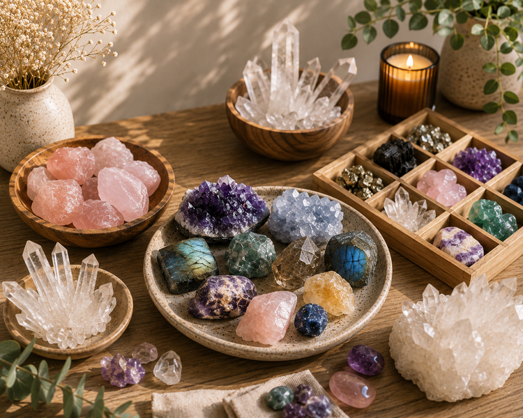 Loose Natural Gemstones & Raw Crystals | Mineral Specimens & Crystal Stones | Auro & Co