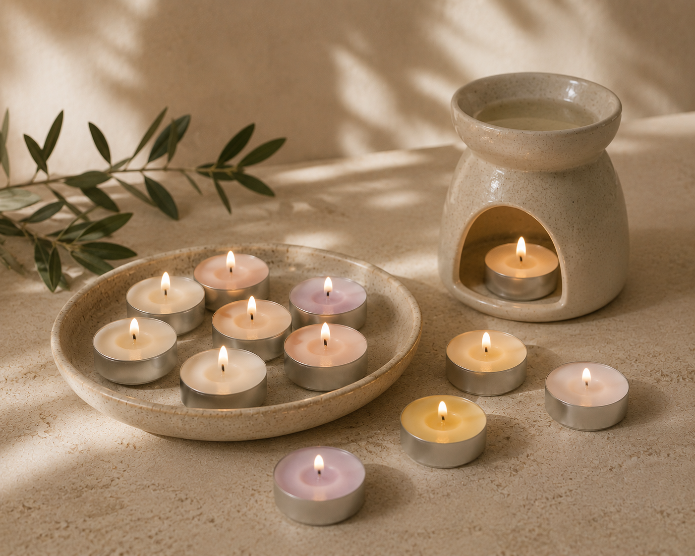 Tealight Candles | Scented & Unscented Tealights | Auro & Co