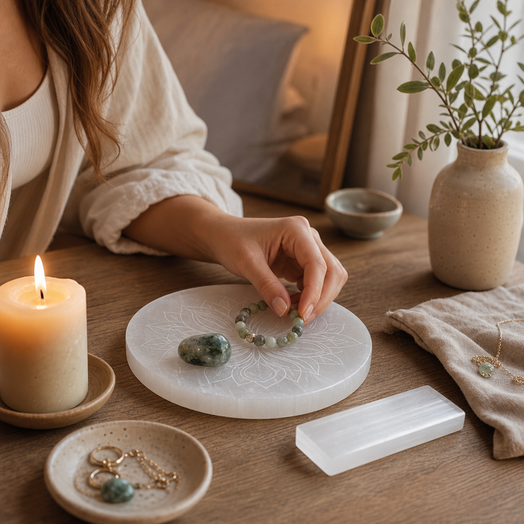 Charging Crystal Plates
