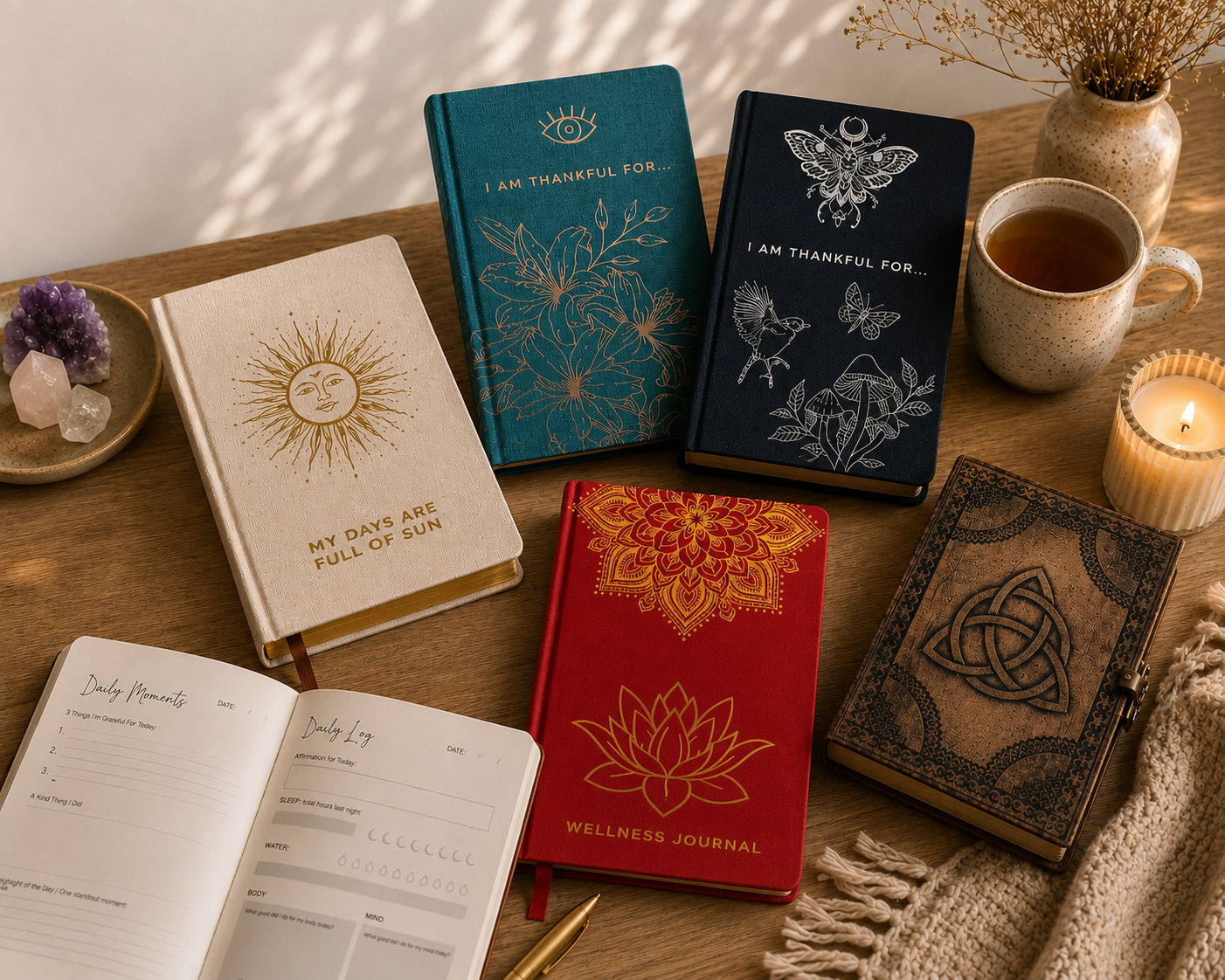 Journals & Notebooks | Wellness, Gratitude & Mindfulness Journals | Auro & Co