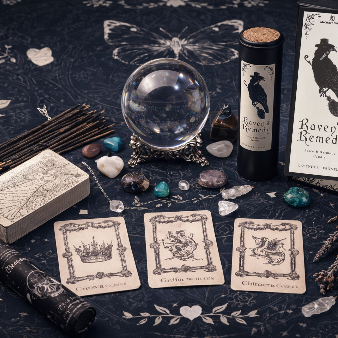 Ancient Witch Tarot Reading Ritual Kit | Auro & Co